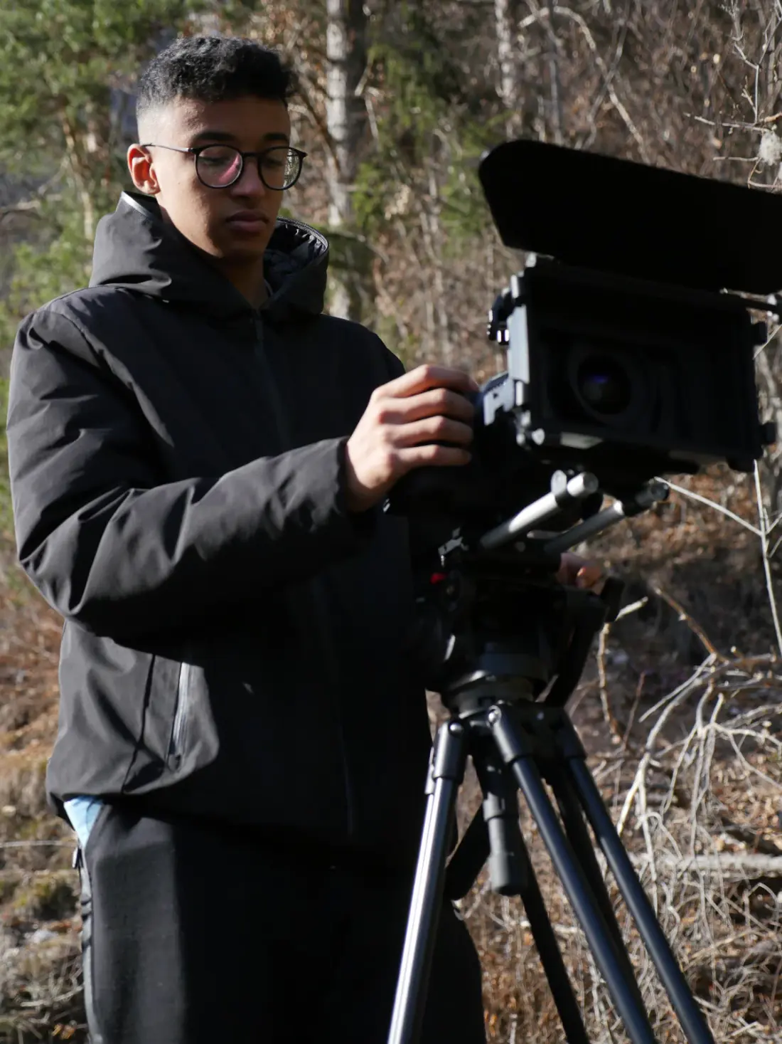 On set